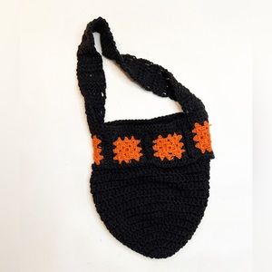 #45 Crochet granny square bag.